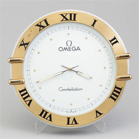 omega constellation clock